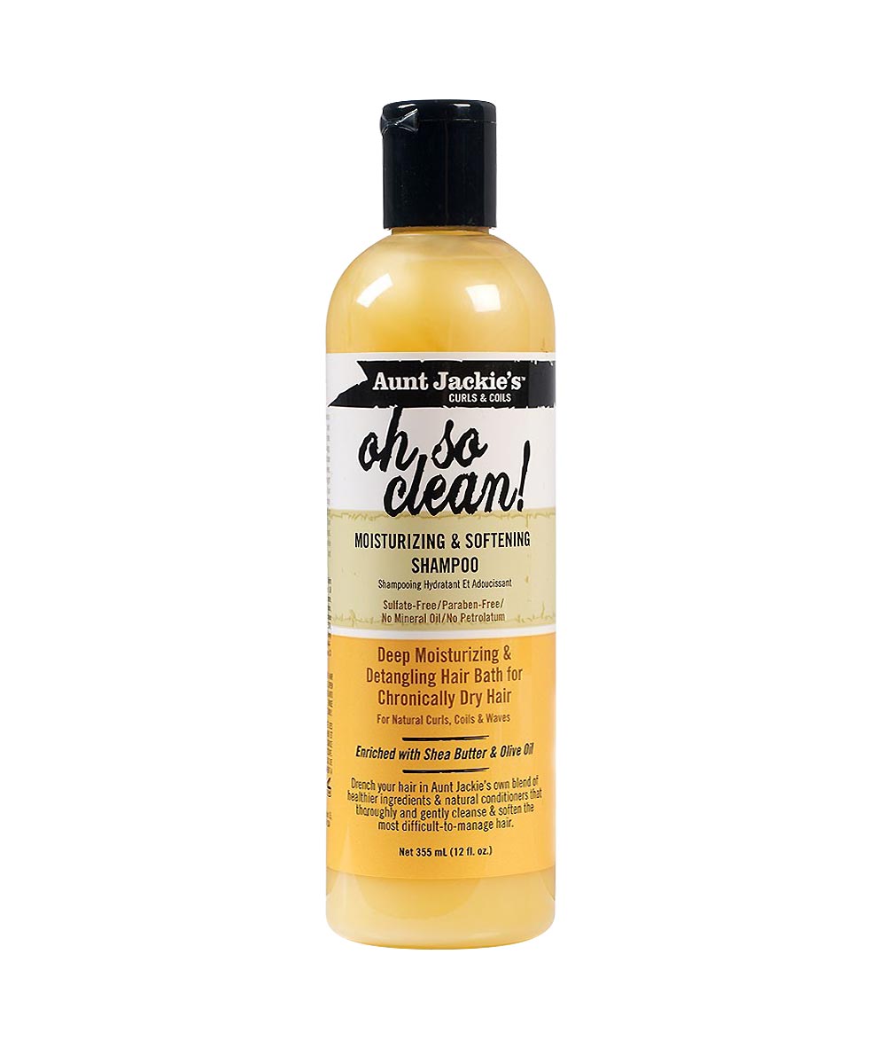 Aunt Jackie's Oh So Clean Moisturizing & Softening Shampoo 12oz