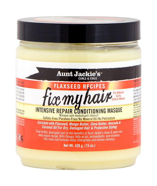 Aunt Jackie's Fix My Hair Intensive Repair Conditioning Masque 15oz