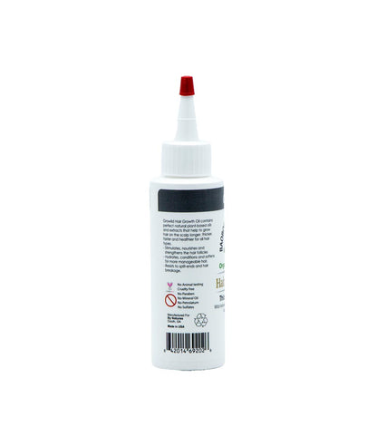 By Natures Growild Hair Growth Oil 4oz [CAVIAR AND BLACK SEE]