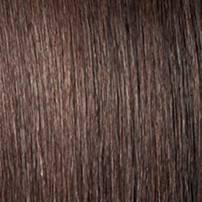 Close-up of brown hair strands