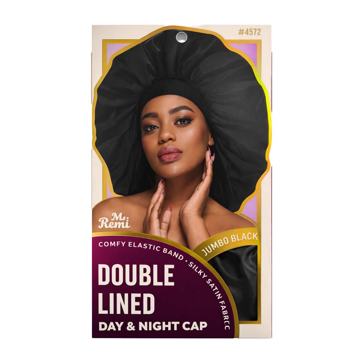 Bonnet double couche jour et nuit [Jumbo] [Black]