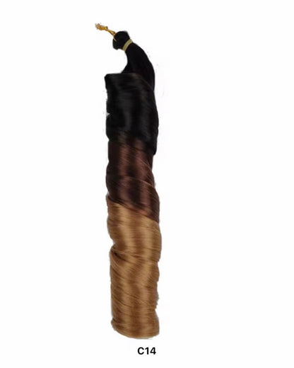 Luxe French Curls Braiding  Hair 5 packs Needed