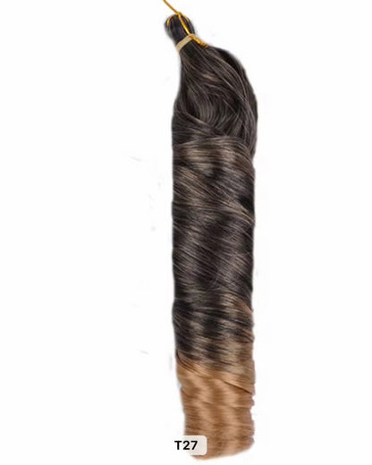 Luxe French Curls Braiding  Hair 5 packs Needed